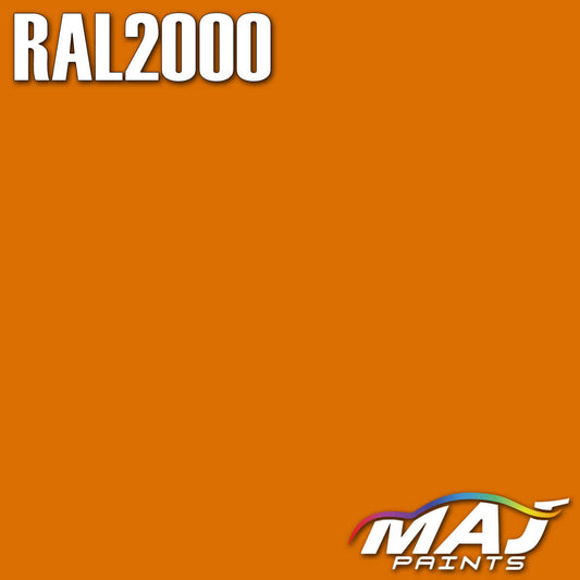 RAL 2000 Yellow Orange Paint