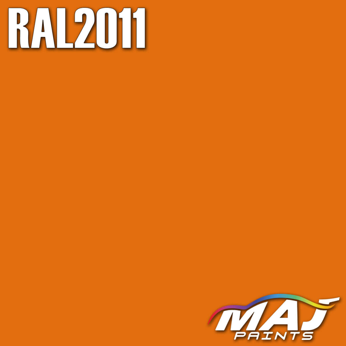 RAL 2011 Deep Orange Paint