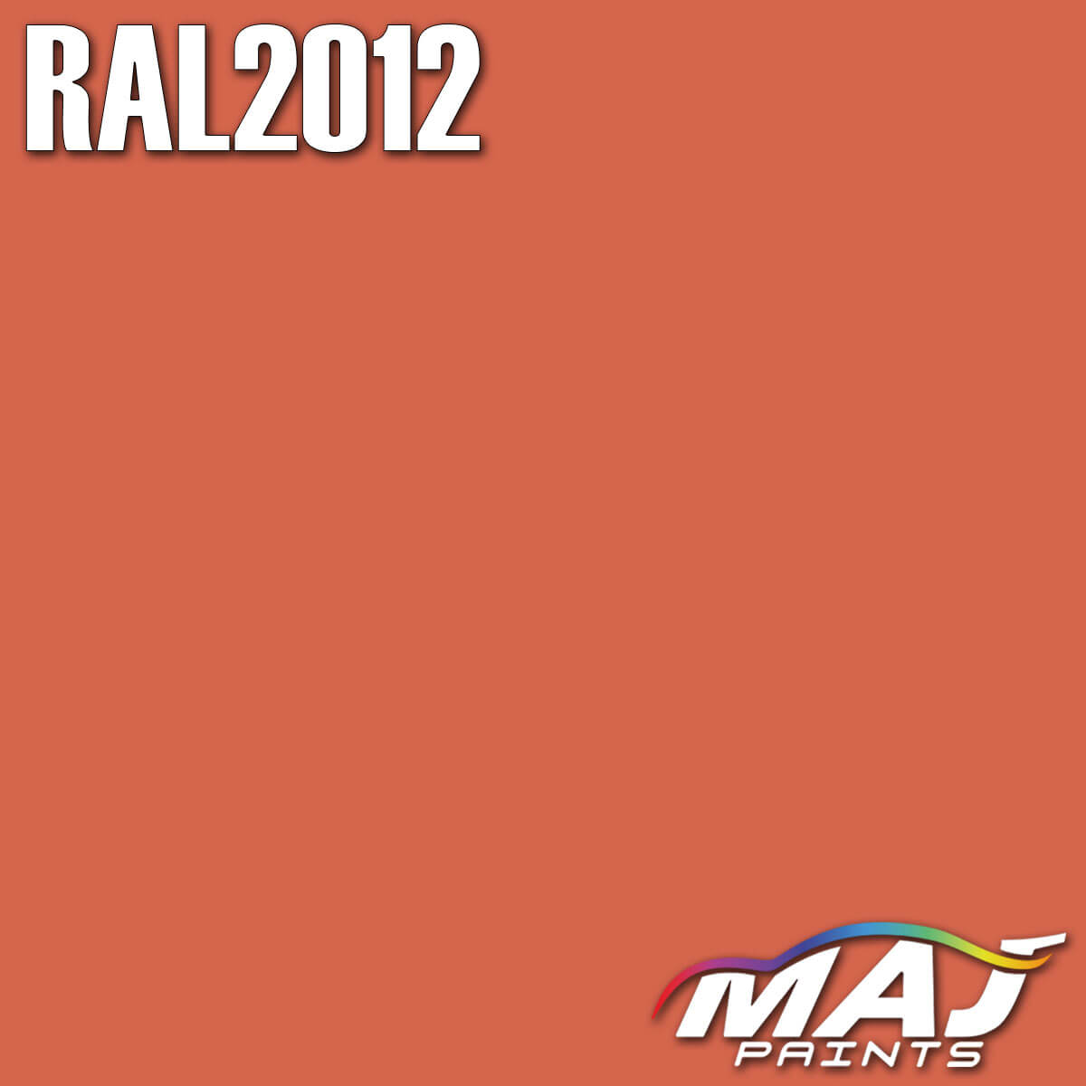 RAL 2012 Salmon Orange Paint