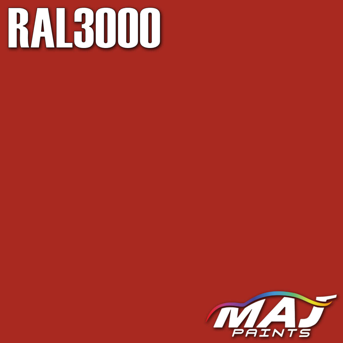 RAL 3000 Flame Red Paint