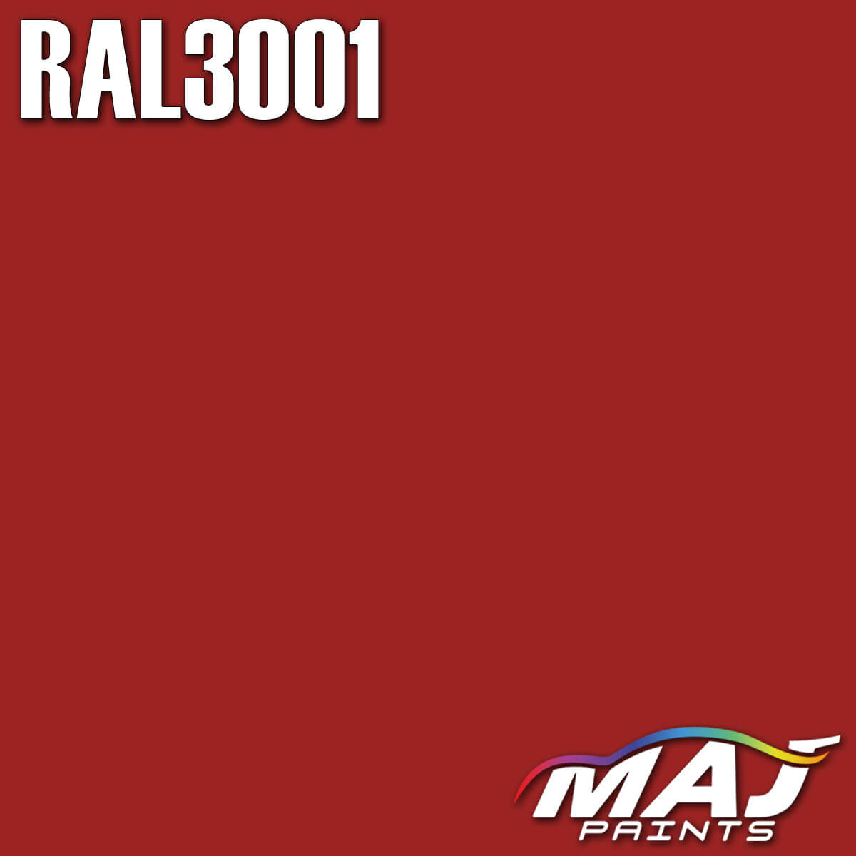 RAL 3001 Signal Red Paint – majic.