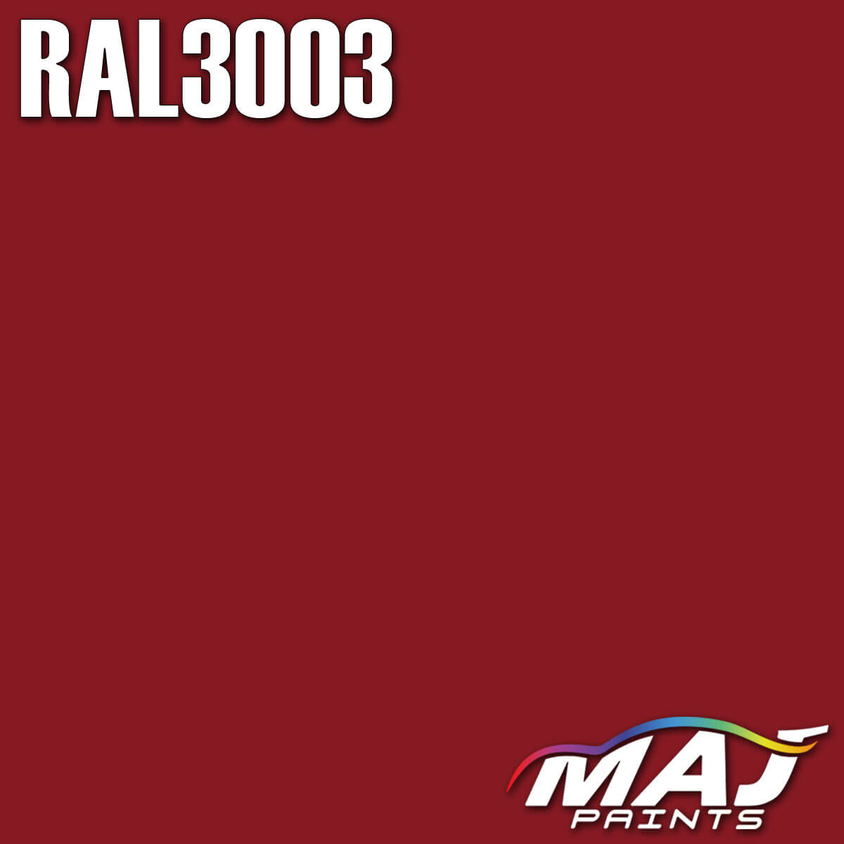 RAL 3003 Ruby Red Paint