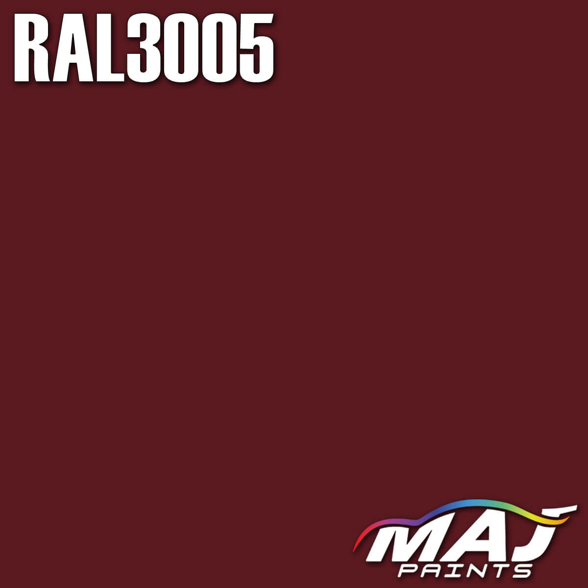 RAL 3005 Wine Red Paint