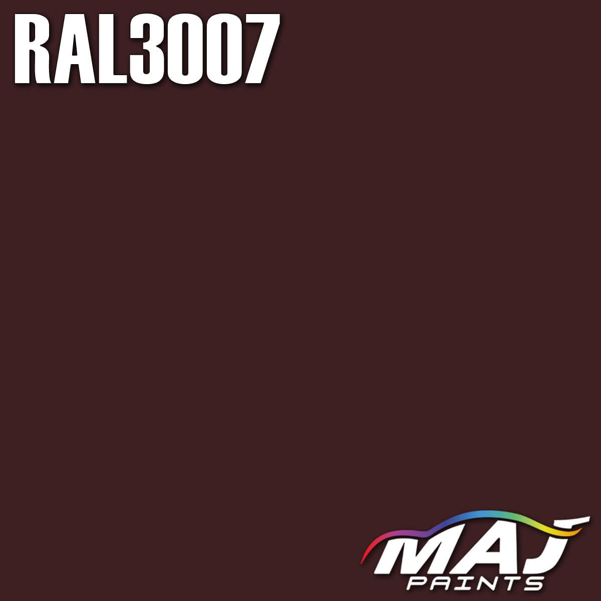 RAL 3007 Black Red Paint