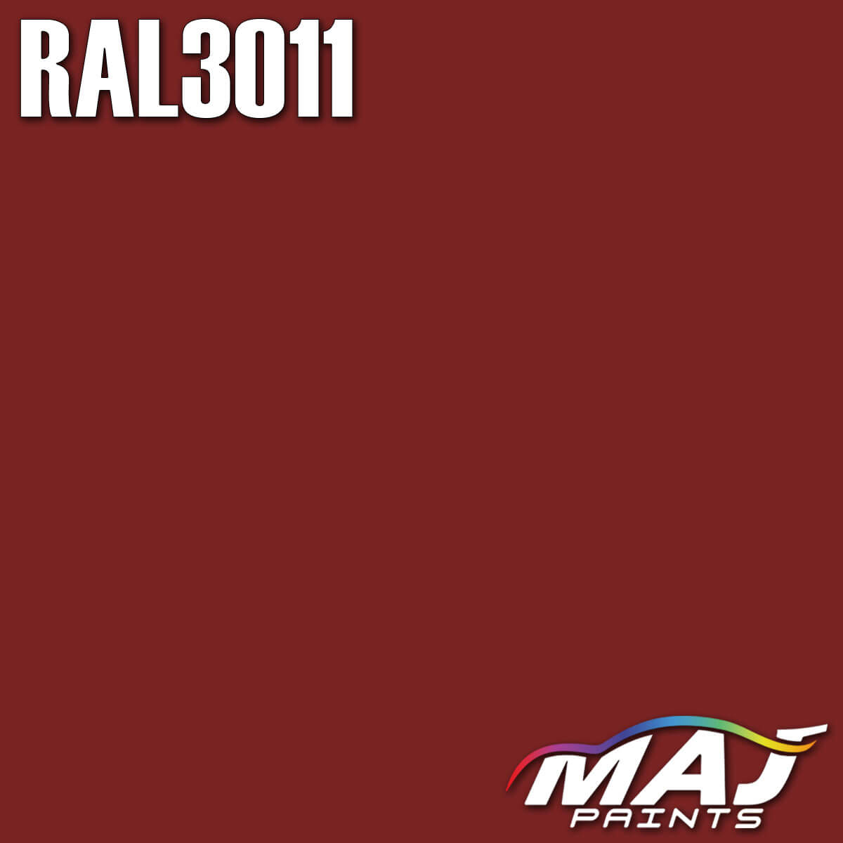 RAL 3011 Brown Red Paint