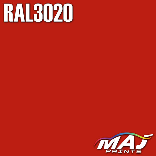 RAL 3020 Traffic Red Paint