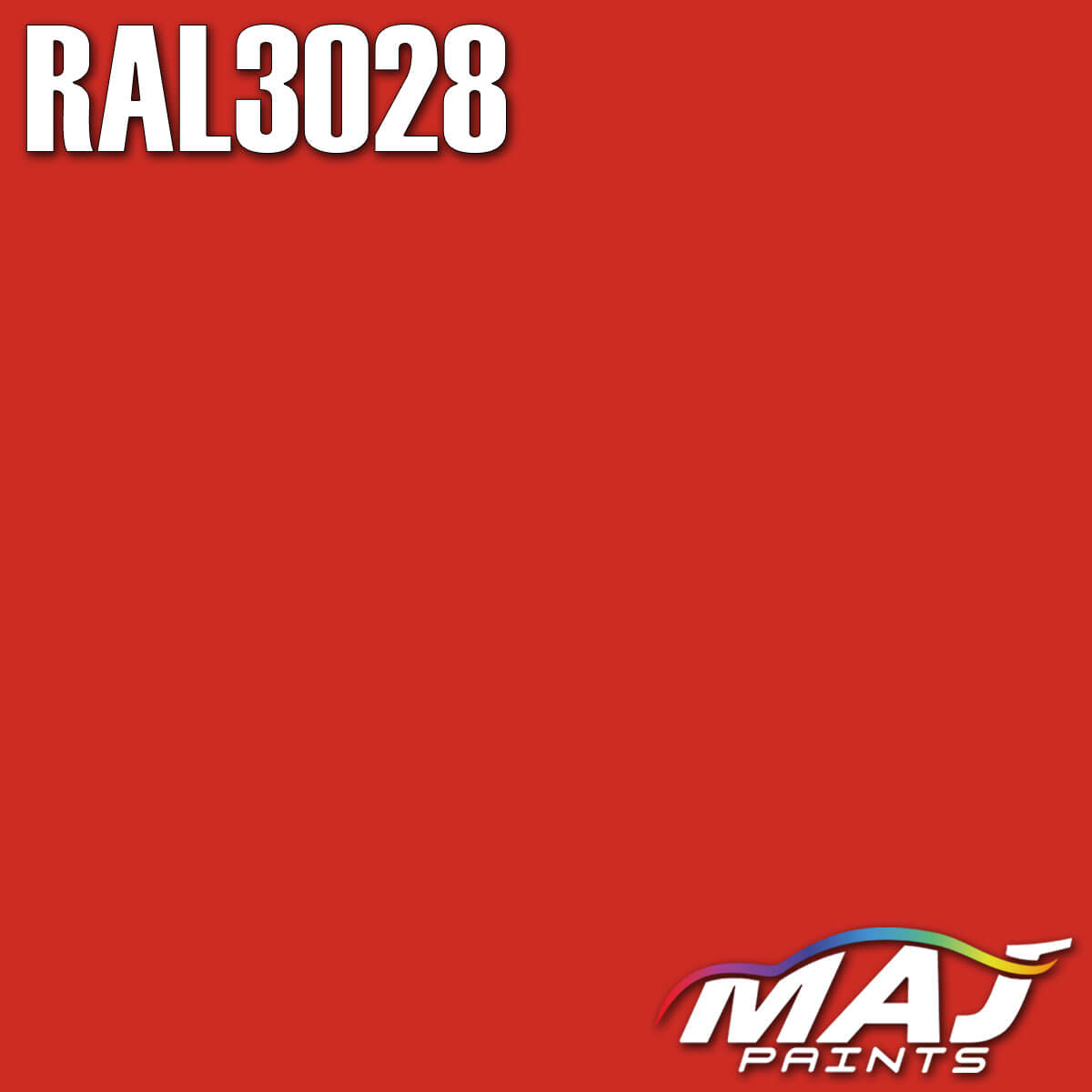 RAL 3028 Pure Red Paint