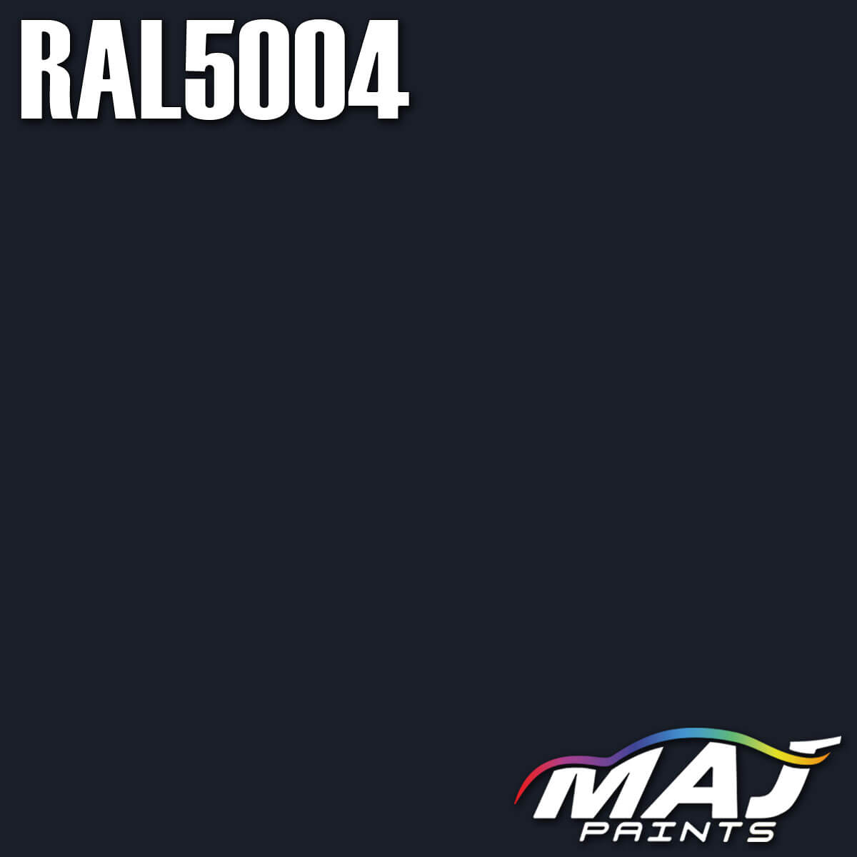 RAL 5004 Black Blue Paint