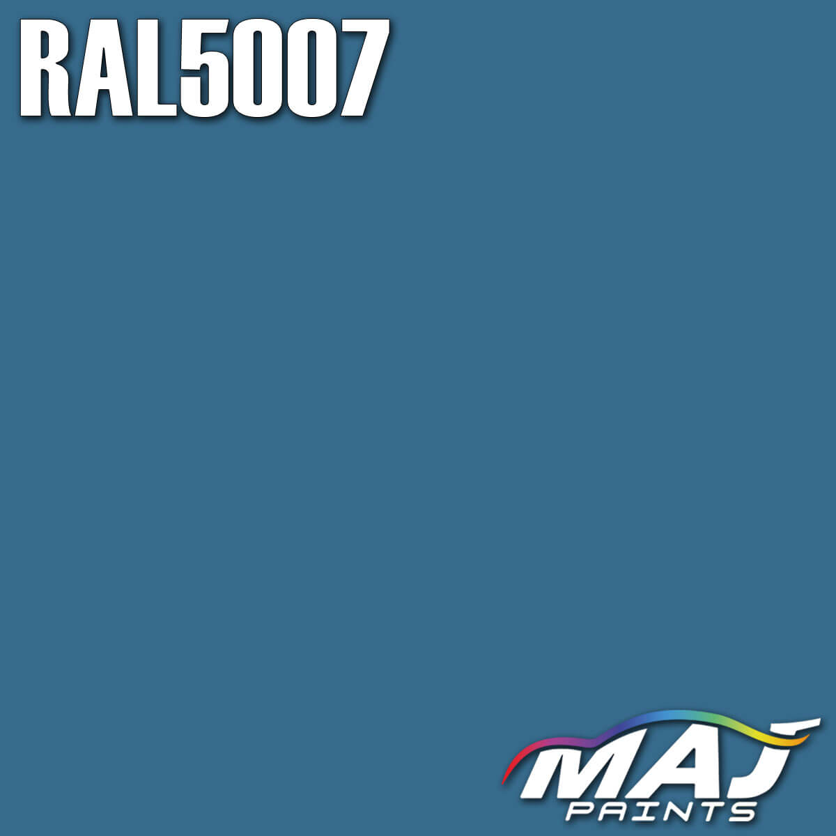 RAL 5007 Brilliant Blue Paint