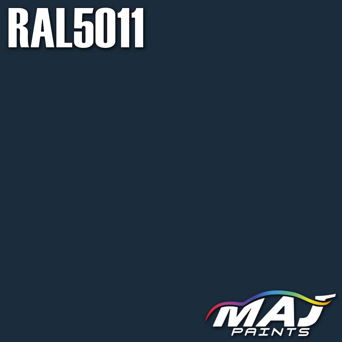 RAL 5011 Steel Blue Paint