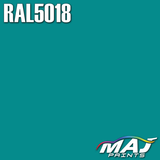 RAL 5018 Turquoise Blue Paint