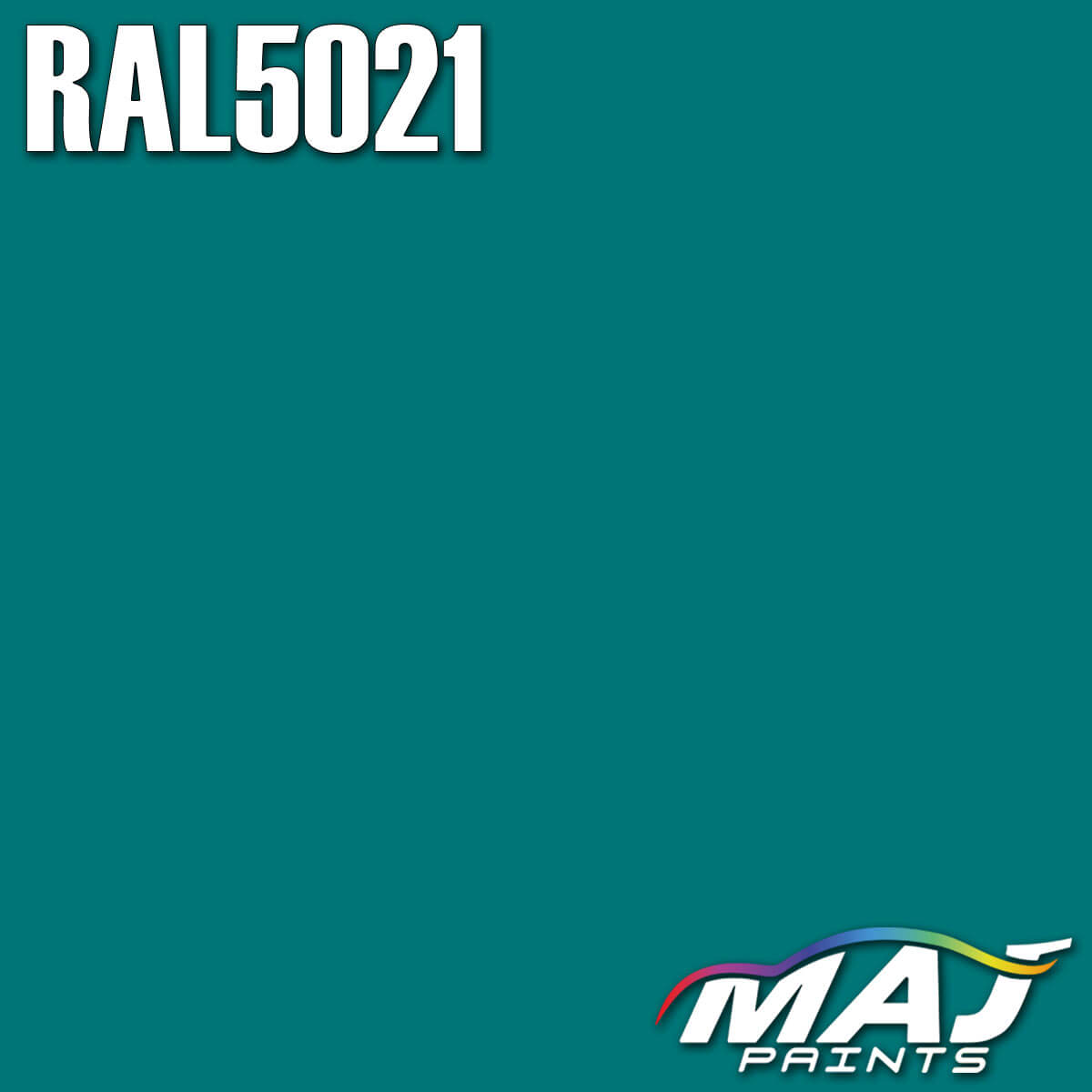 RAL 5021 Water Blue Paint