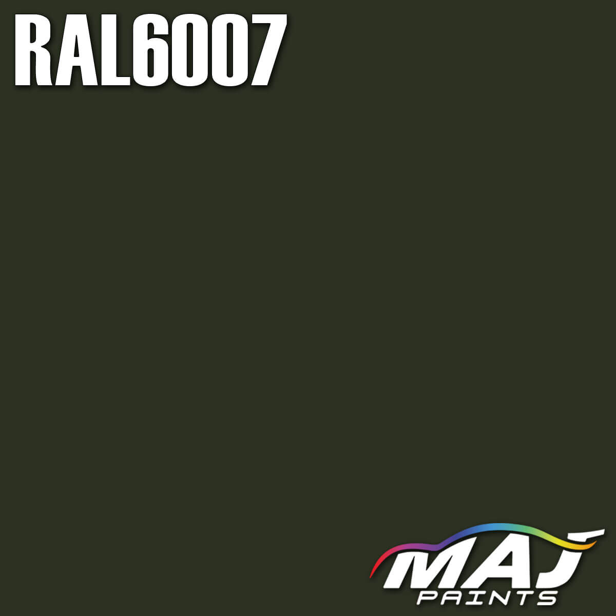 RAL 6007 Bottle Green Paint