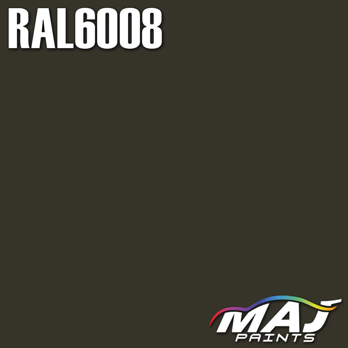 RAL 6008 Brown Green Paint