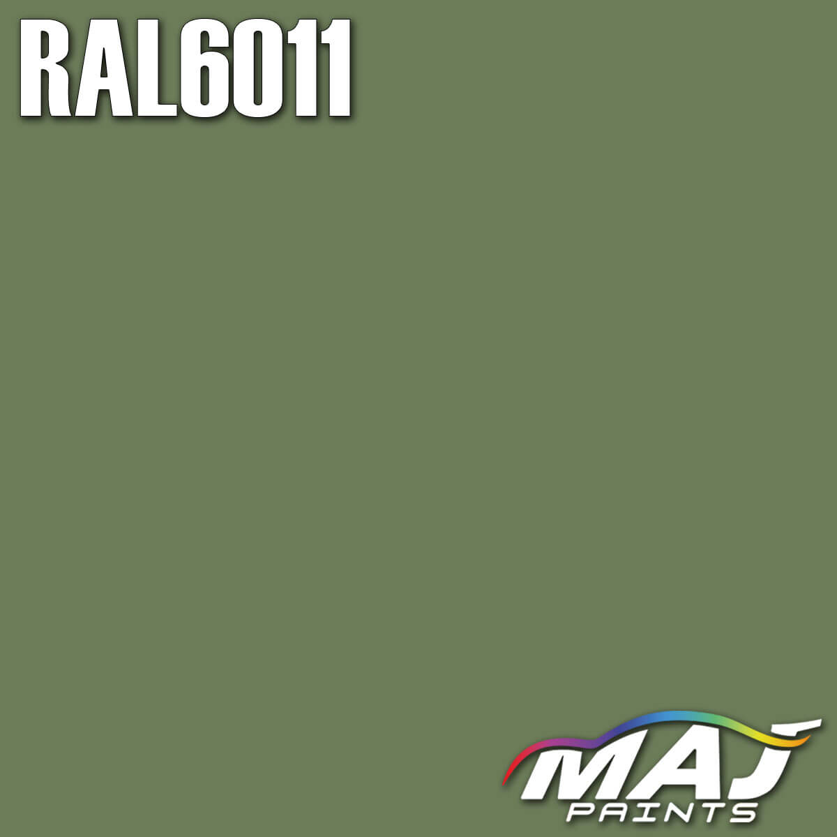 RAL 6011 Reseda Green Paint