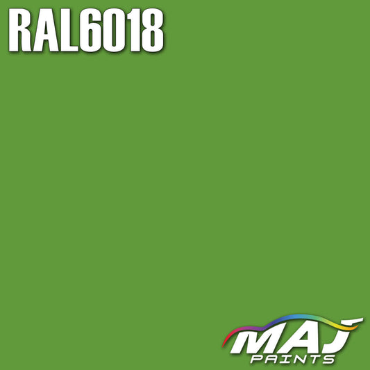 RAL 6018 Yellow Green Paint