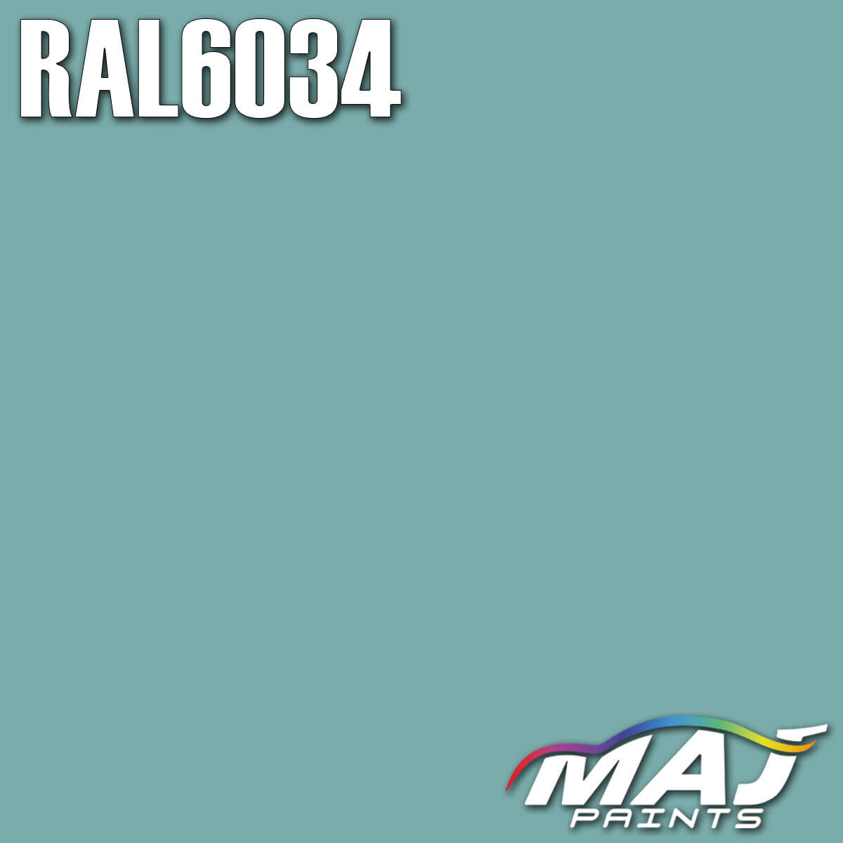 RAL 6034 Pastel Turquoise Paint