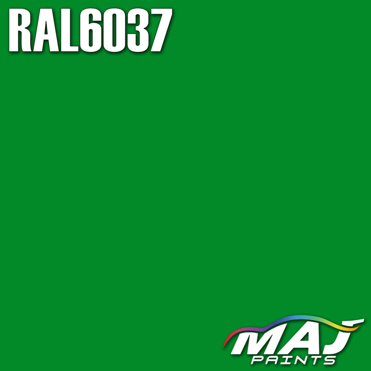 RAL 6037 Pure Green Paint