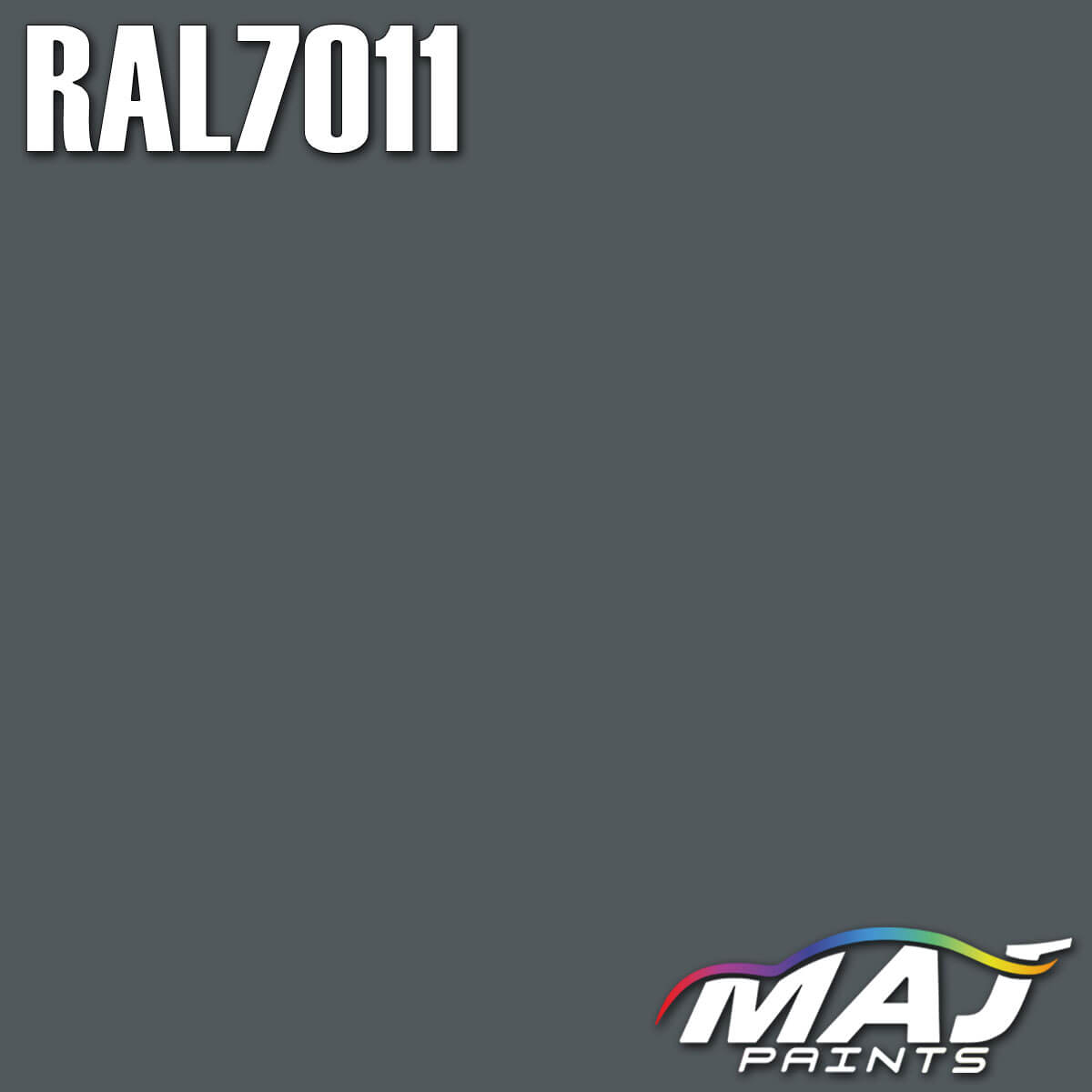 RAL 7011 Iron Grey Paint