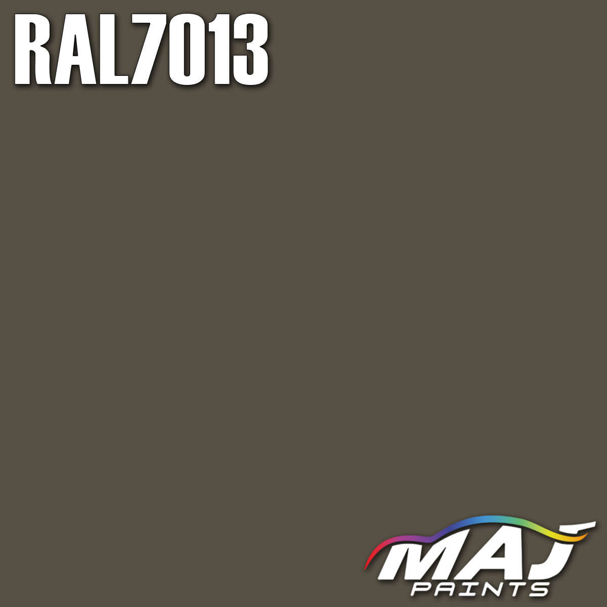 RAL 7013 Brown Grey Paint