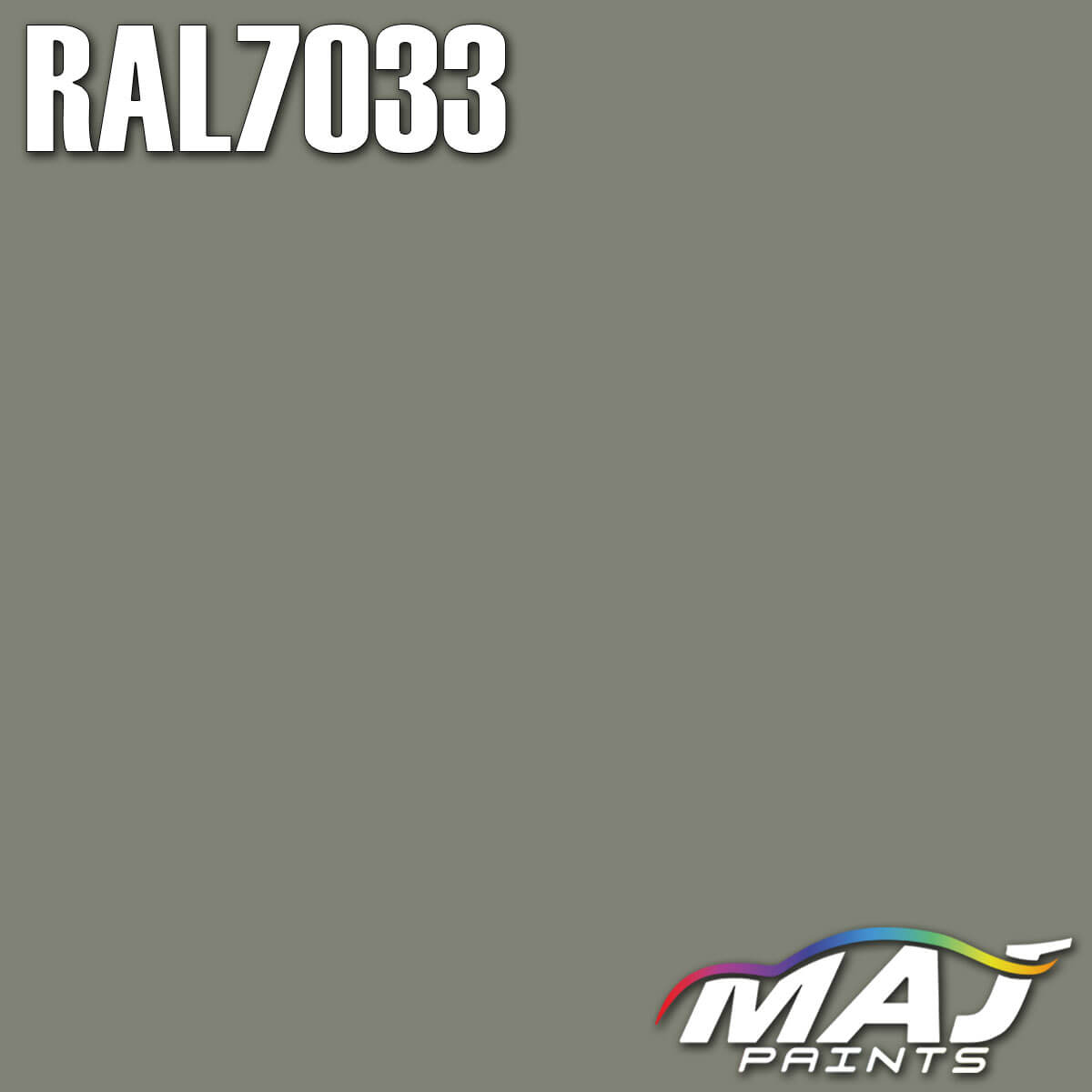 RAL 7033 Cement Grey Paint – majic.