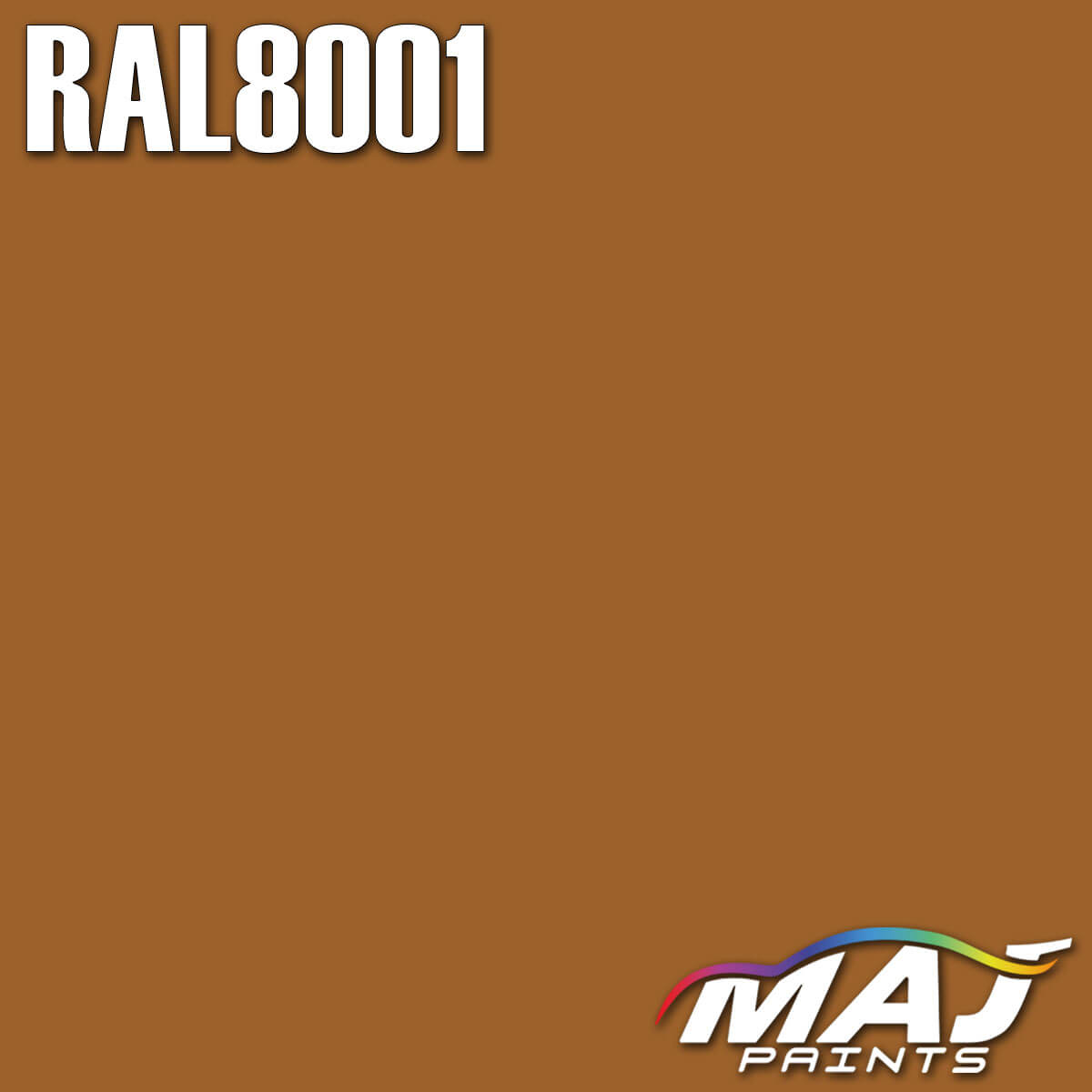 RAL 8001 Ochre Brown Paint