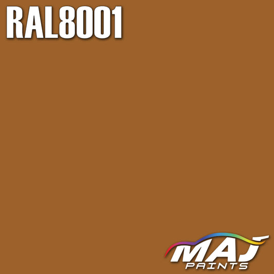 RAL 8001 Ochre Brown Paint