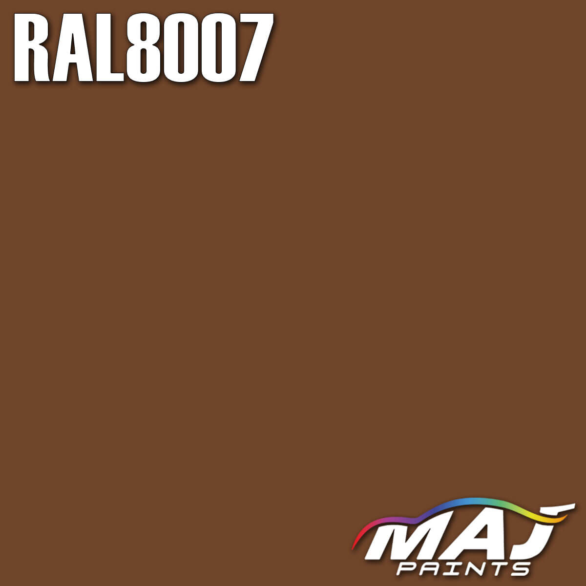 RAL 8007 Fawn Brown Paint