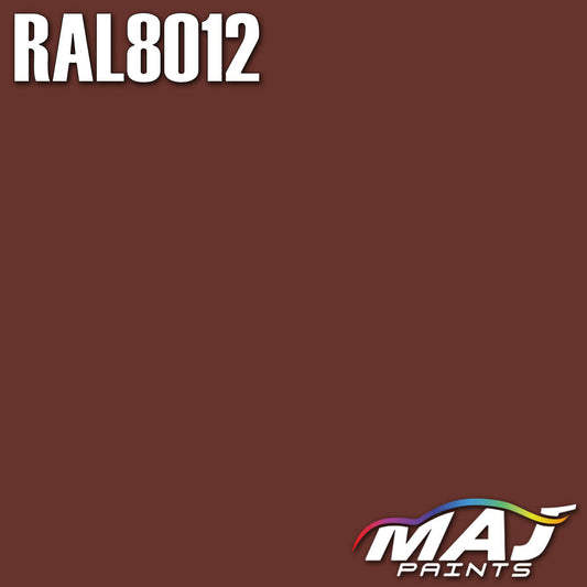 RAL 8012 Red Brown Paint