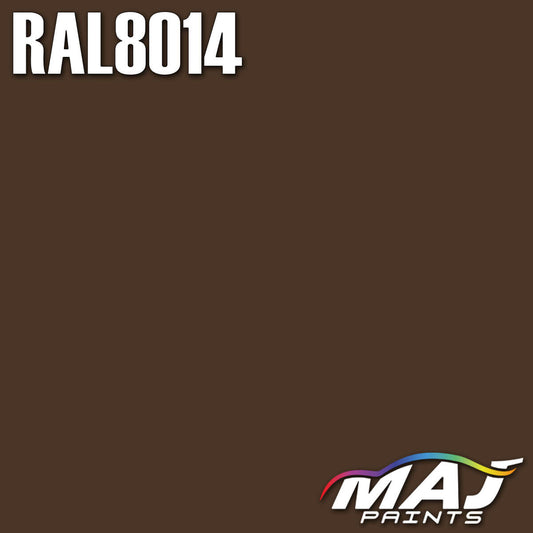 RAL 8014 Sepia Brown Paint