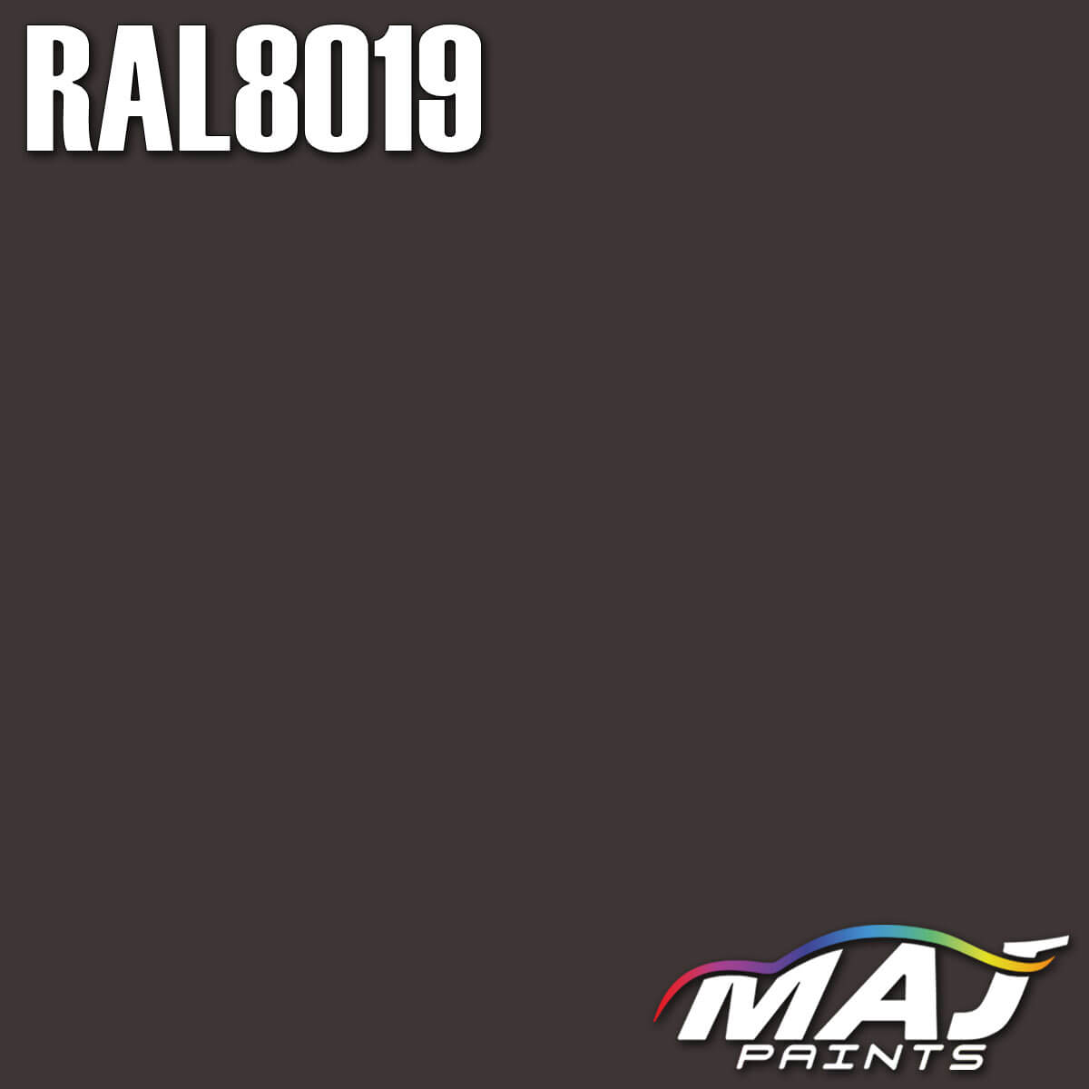 RAL 8019 Grey Brown Paint