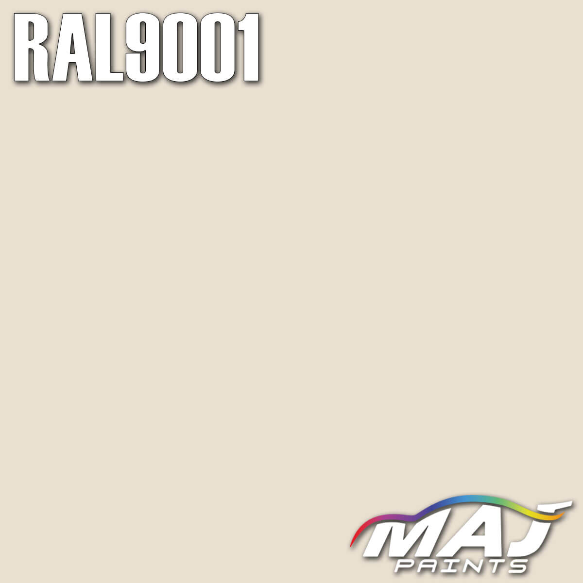 RAL 9001 Cream Paint