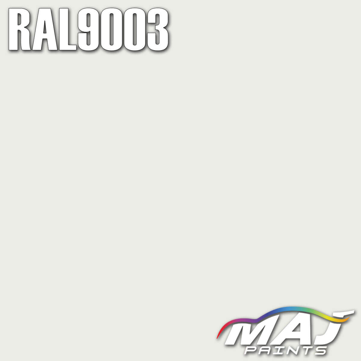 RAL 9003 Signal White Paint