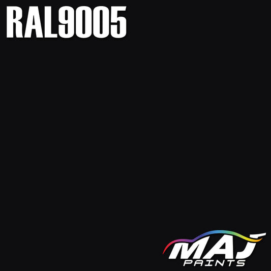 RAL 9005 Jet Black Paint