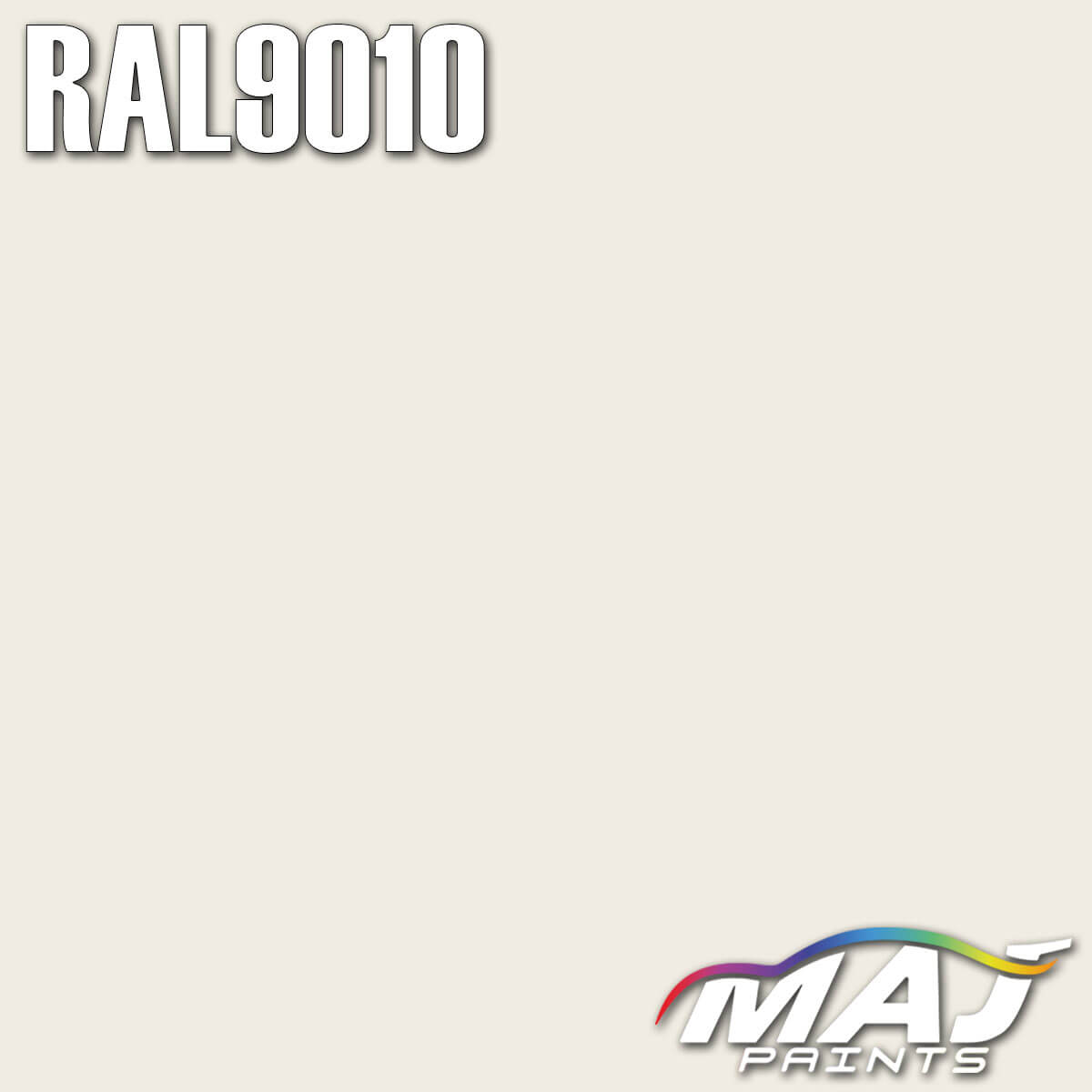 RAL 9010 Pure White Paint