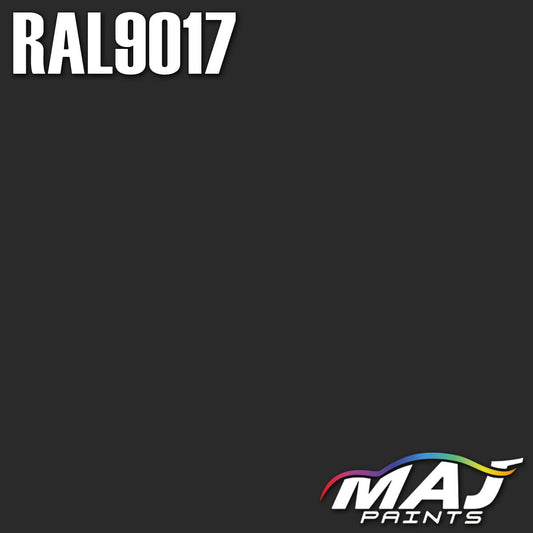 RAL 9017 Traffic Black Paint