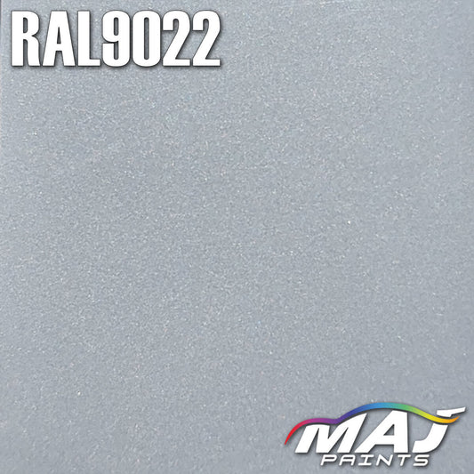 RAL 9022 Pearl Light Grey Paint