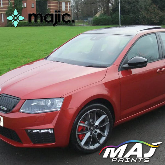 Skoda Rio Red Paint