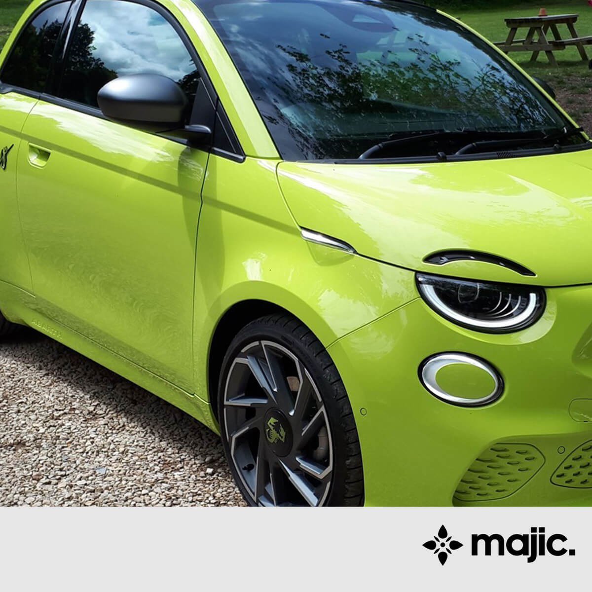 Abarth Acid Green, Acid Yellow Paint (878/C)