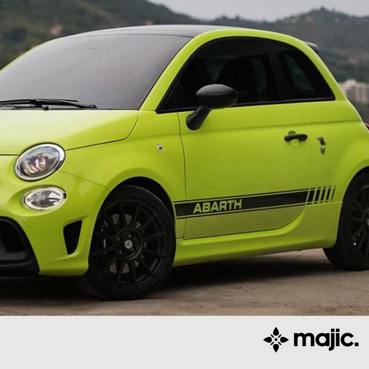 Abarth Verde Adrenalina Green Paint (566/B)