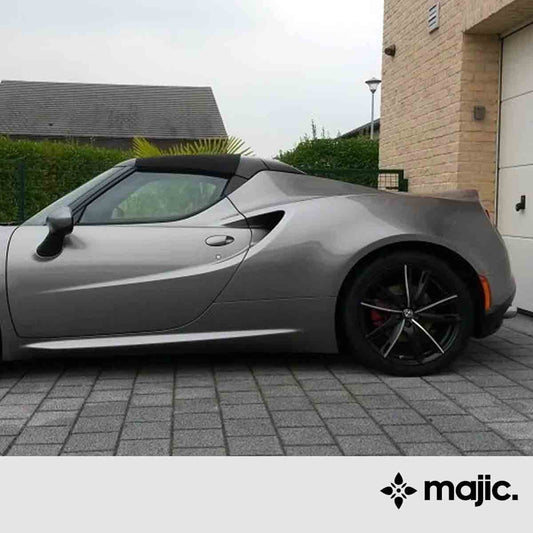 Alfa Romeo Basalto Grey, Dark Silver Paint (672/B)