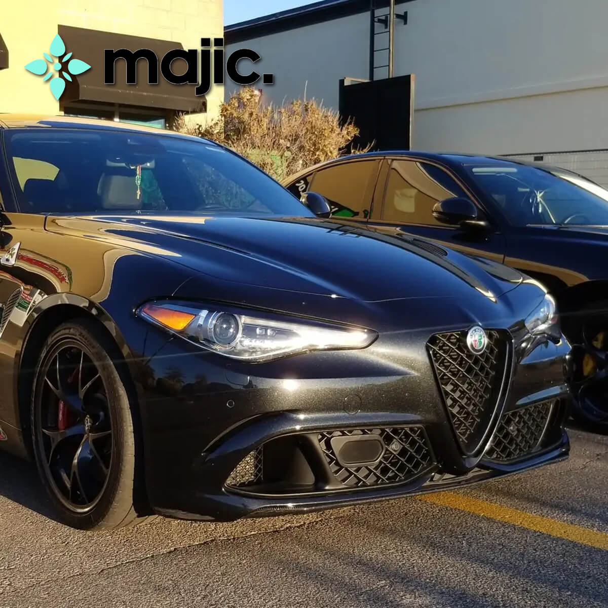 Alfa Romeo Nero Vulcano, Vulcano Black Paint
