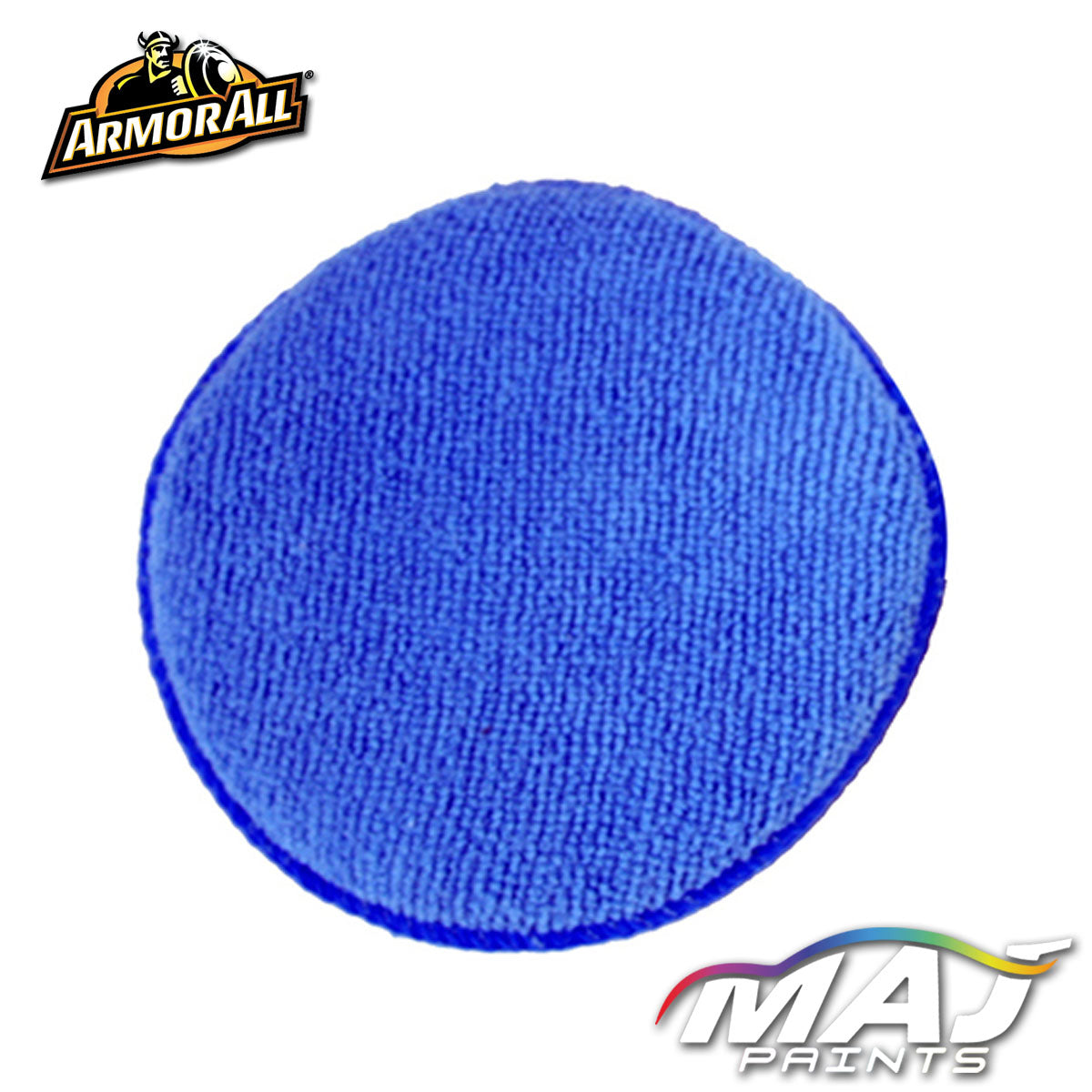 ArmorAll 5" Blue Microfibre Polish Applicator Pad - Single