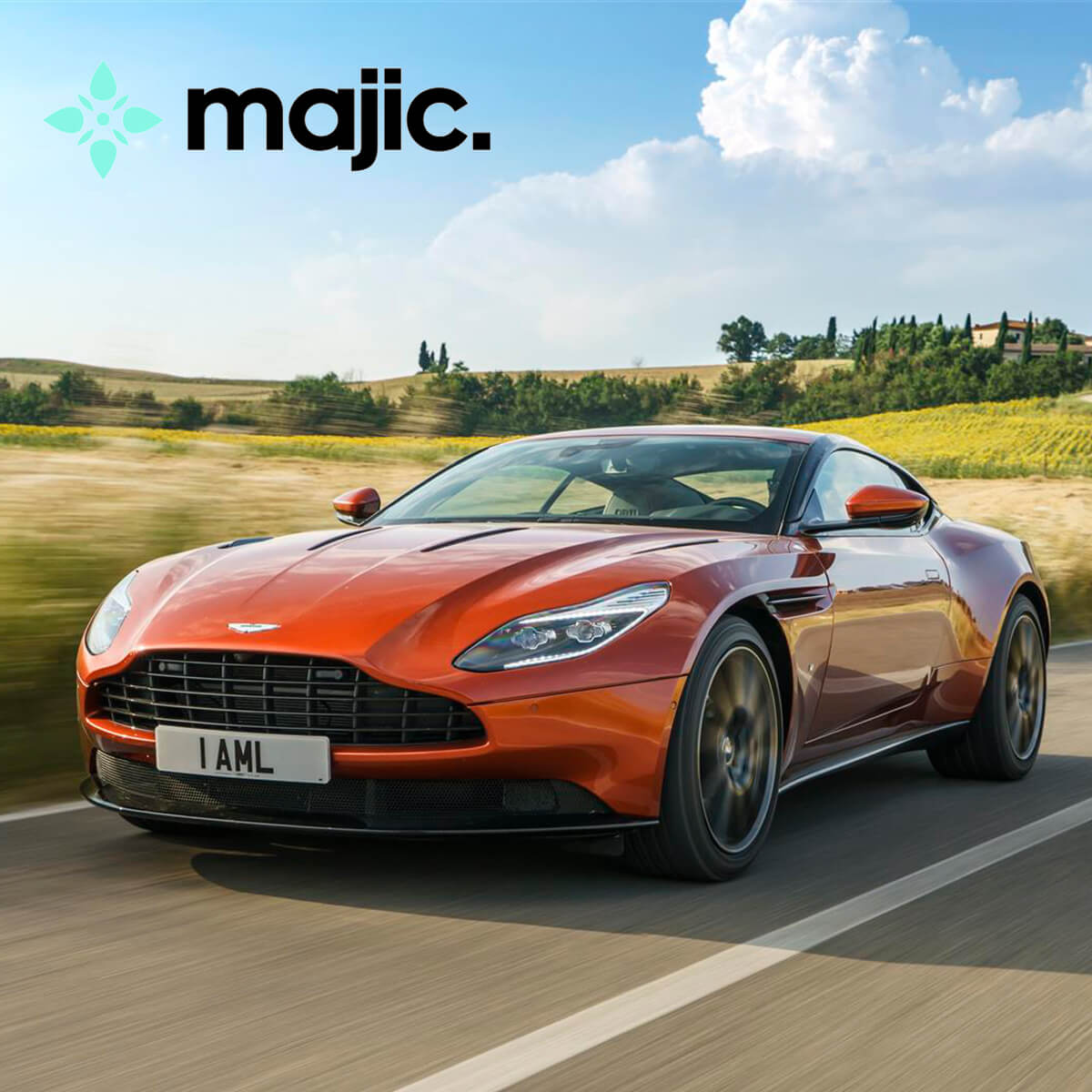 Aston Martin Cinnabar Orange Paint
