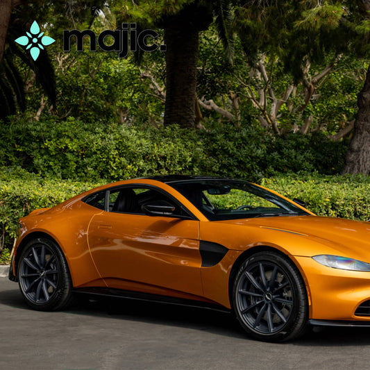 Aston Martin Golden Saffron Paint