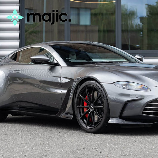 Aston Martin Magnetic Silver Paint