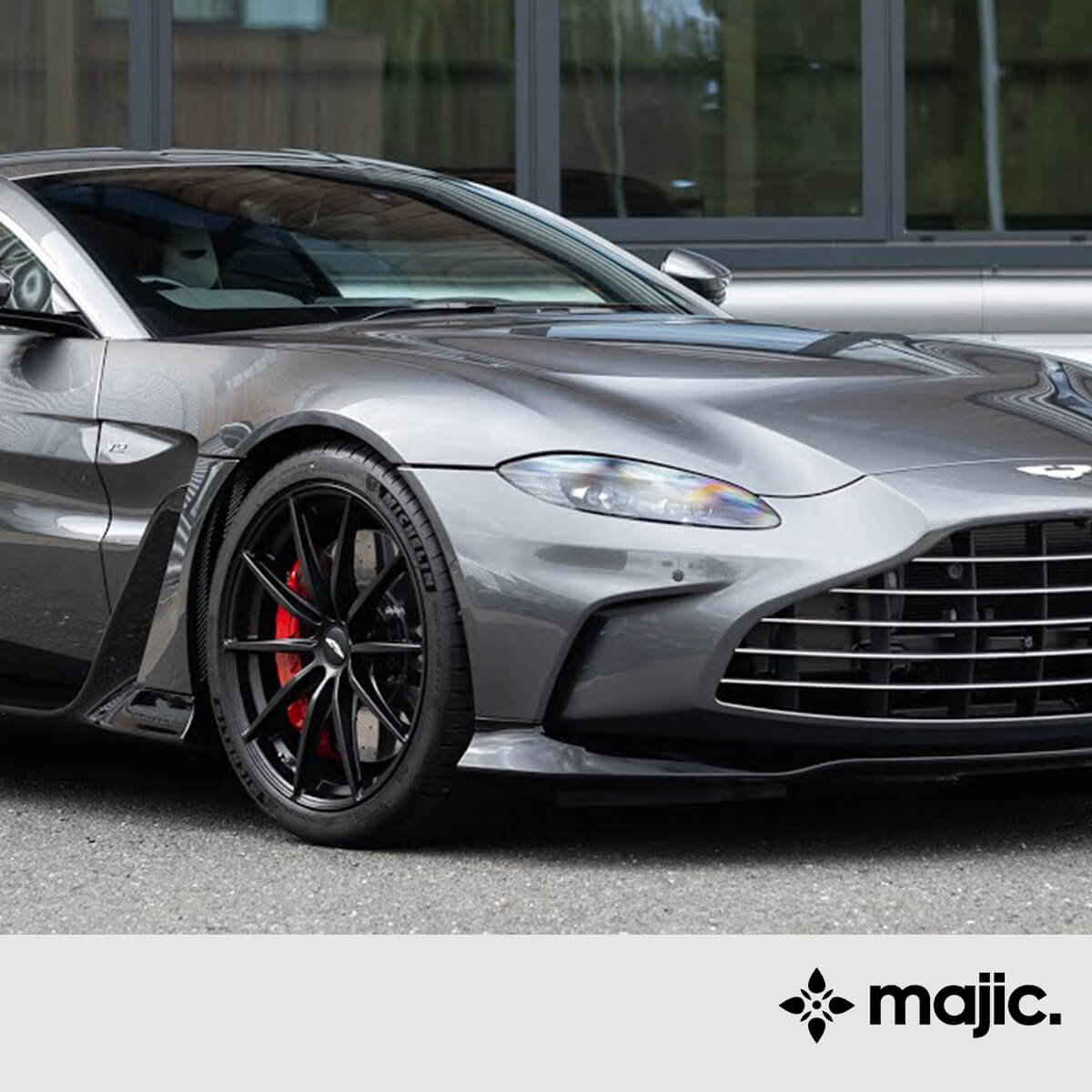 Aston Martin Magnetic Silver Paint (6005)
