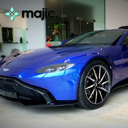 Aston Martin Zaffre Blue Paint