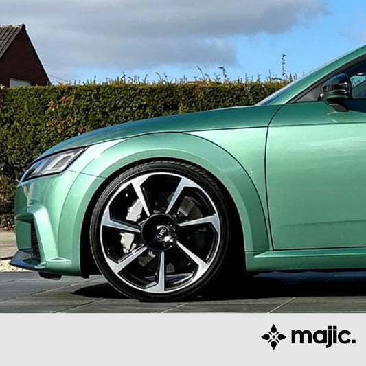 Audi Alpine Green Paint (PGT)