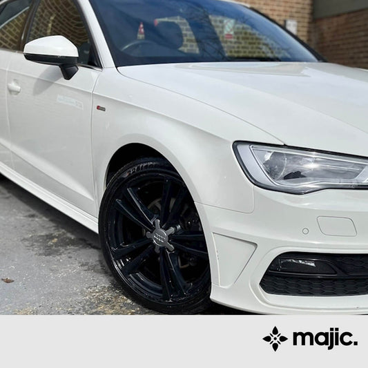 Audi Amalfi White Paint (LY9K)